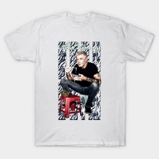 Anthony Bourdain - Bootleg Design T-Shirt